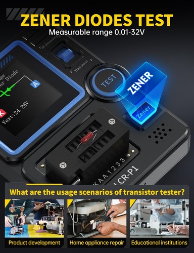 LCR-P1 Transistor Tester, Mosfet Transistor Capacitor Tester, SMD Electronic Com - Picture 5 of 7