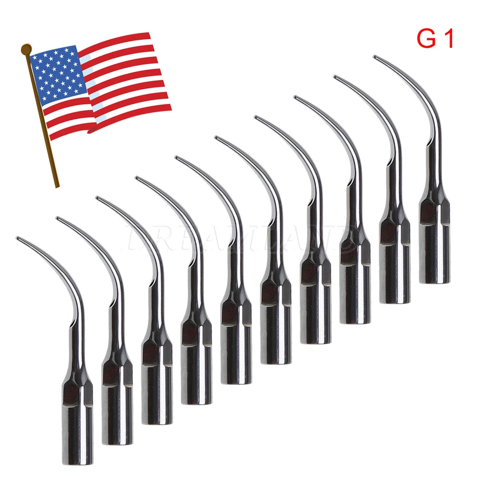 20Pcs Dental Ultrasonic Scaler Scaling Tips G1 Fit Woodpecker EMS Handpiece - Image 2 of 4
