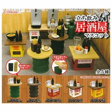 J Dream Capsule Toys Gashapon Tachinomi Standing Izakaya Beer Full set 5 pieces