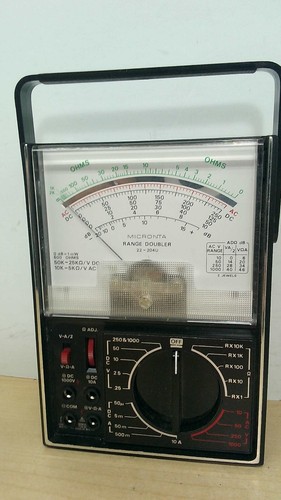 Multímetro Medidor Doble Alcance Modelo 22-204U Analógico Micronta De Colección Sin Probar - Imagen 4 de 20