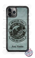 Land of the Free American Eagle Phone Case For iPhone 12 Samsung S20 LG Google