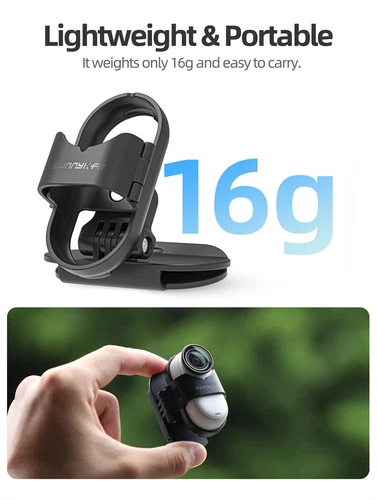 Baseball Hat Clip Mount Baseball Cap Clamp Quick Release for Insta360 GO3/ GO 3S - Picture 13 of 15