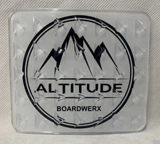 ALTITUDE BOARDWERX CLEAR SQUARE SNOWBOARD STOMP PAD *INCLUDES FREE STICKER