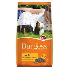 Burgess Excel Guinea Pig Nuggets With Mint Guinea Pig Food 10Kg