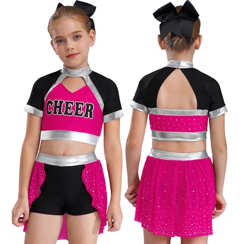 Girls Outfit Sports Set Birthday Uniform Competition Tops Teens T-shirt Gifts - Picture 31 of 47