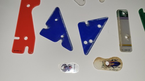 NEW miscellaneous The Addams family pinball machine plastics NOT a complete set - Picture 2 of 8