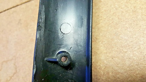 Vintage Early-Mid 1970's AMC Jeep RH/Passenger Side A Pillar Trim 3650305 Black - Picture 11 of 12