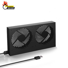 USB Computer Cooling Fan- Electronics Cooling Fan with High Airflow for Routers,