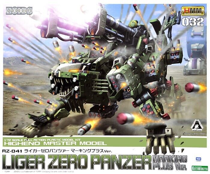 KOTOBUKIYA ZOIDS RZ-041 Liger Zero Panzer 1/72 scale Model KOTOBUKIYA ZOIDS RZ-041 Liger Zero Panzer 1/72 scale Model