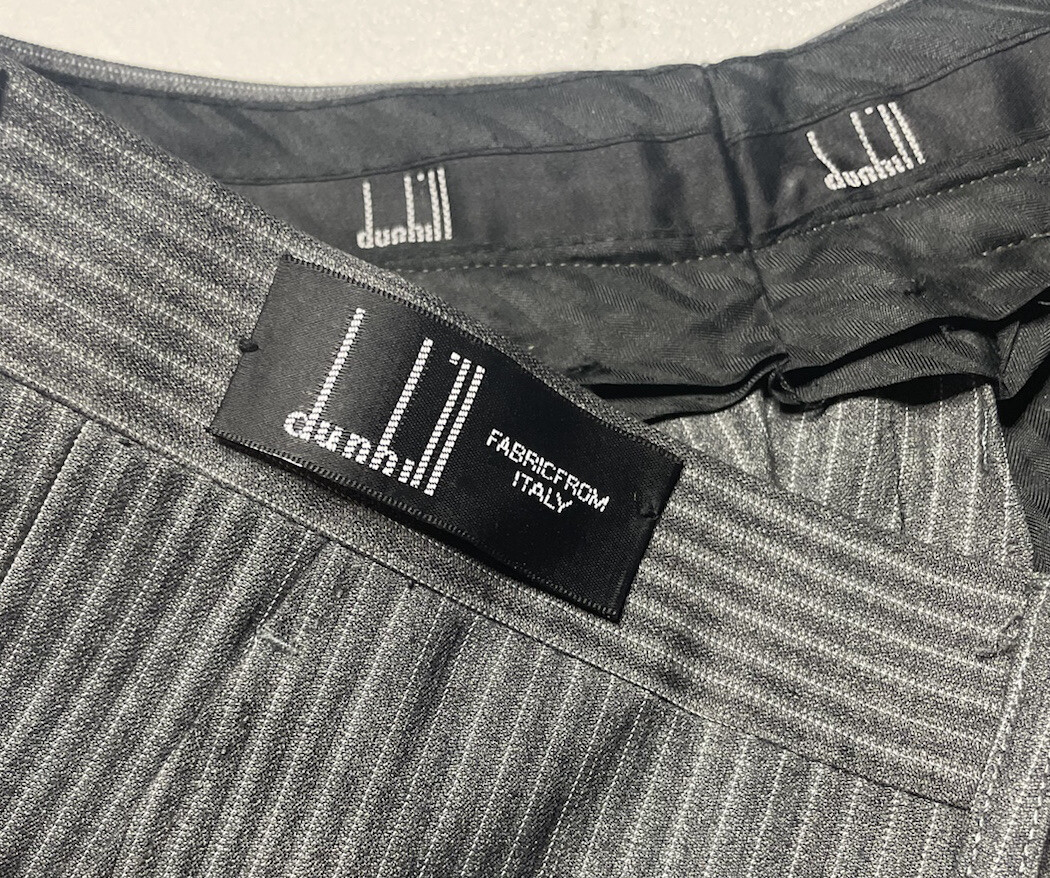 OLD dunhill Italy製? 2tuck Wool Slacks OLD dunhill Italy製? 2tuck Wool Slacks - メルカリ