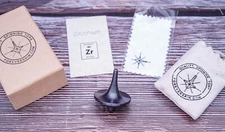 Foreverspin Spinning Top, Black Zirconium Spinning Top