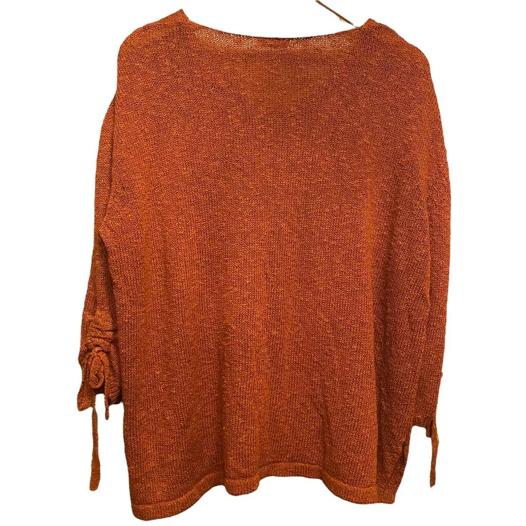 Burnt orange sale sweater
