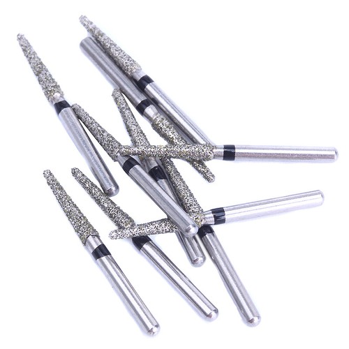 AZDENT 100pcs Dental Super Coarse Diamond FG Burs for High Speed Handpiece - Picture 9 of 48