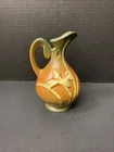 Roseville Zephyr Lily Pottery 22-6 Ewer Pitcher Vase USA Vintage