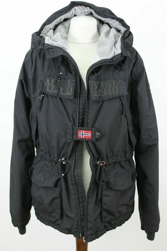 NAPAPIJRI Black Windnbreaker Jacket 