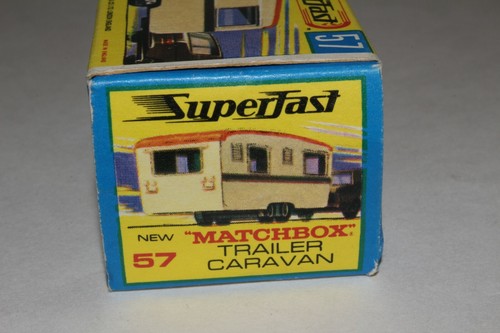 MATCHBOX SUPERFAST #57 TRAILER CARAVAN, OUTSTANDING, BOXED, LOT B - Picture 6 of 12