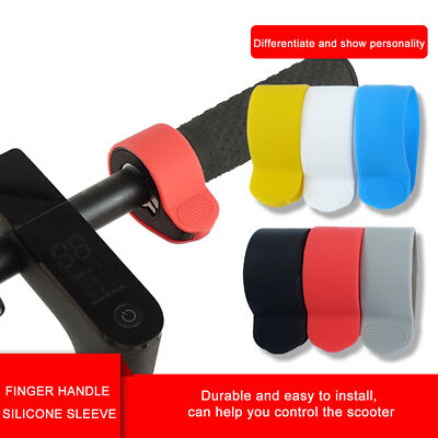 Silicone Non-slip Throttle Accelerator Cover for Ninebot Max G30 M365 Scooter