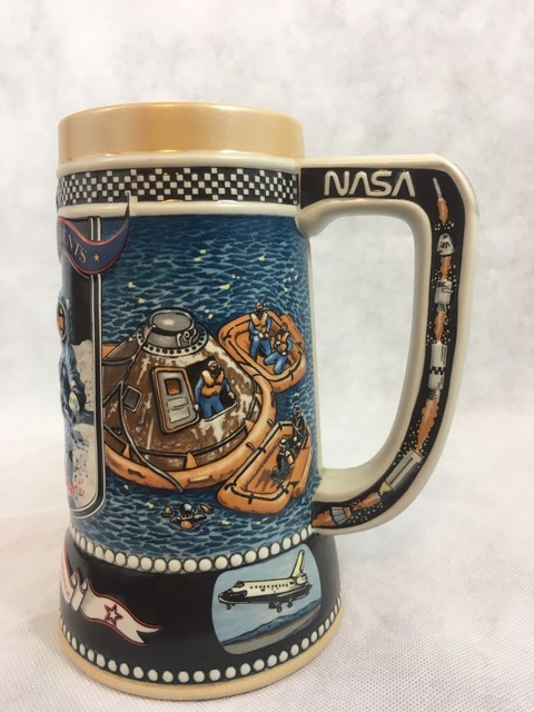 nasa beer stein