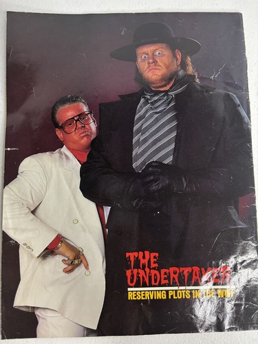 VTG WWF Program 1991 Vol 188 British Bulldog Davey Boy Smith Cover Undertaker - Picture 8 of 8