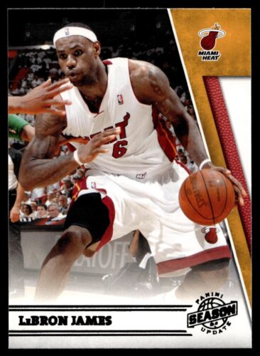 2010-11 Panini Season Update - LeBron James #82 Heat