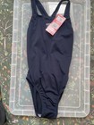 Speedo Women's Eco Endurance+ Medalist One Piece Swimsuit Size 12 UK Navy
