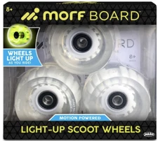 Morf Board Skate Board Scoot Light-Up Wheels-BRAND NEW!!