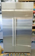 *RECONDITIONED 48" SUB-ZERO BI-48/S/TH REFRIGERATOR NO-FLAW STAINLESS DOORS