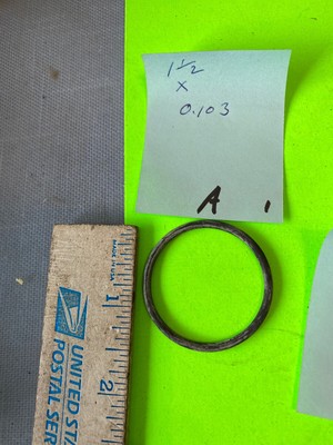 O ring seal, size approx. 1 1/2 x 0.103  inch .    Item:   17726