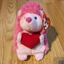TY Beanie Baby - SMITTEN the Pink Porcupine (5.5 inch) Near Mint Tag/Plush