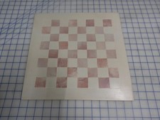 Handmade Marble Chess Board Pink & White Ston...