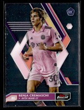 2023 Finest MLS #4 Benja Cremaschi Rookie Card Inter Miami CF