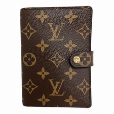 Louis Vuitton Agenda PM R20005 Notebook Cover, Uni Free Shipping Used 