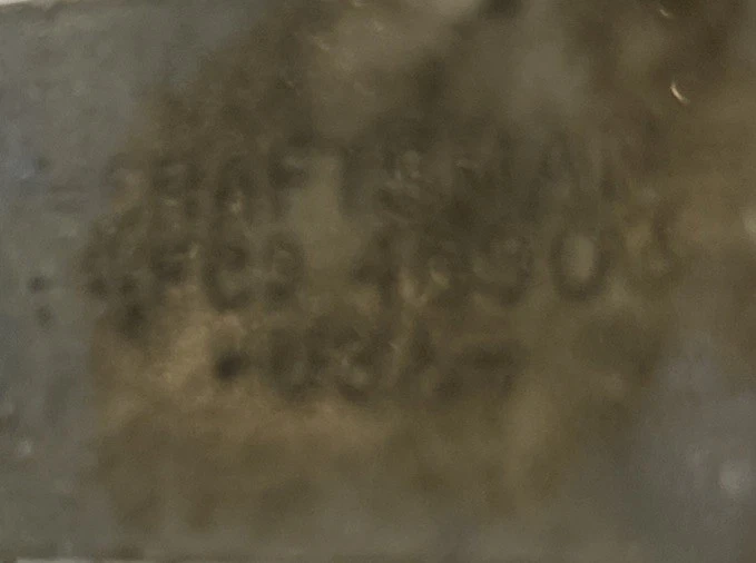 Craftsman No. Extractor de engranajes de dos brazos 46903 AE hecho en EE. UU. Foto 4 de 4