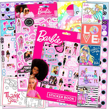 Barbie Stickers Activity Set with Barbie Sticker Sheets, Reward Stickers