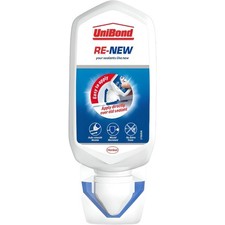 UniBond Re-New Sealant 130g White Waterproof Bathroom Kitchen Mould Resistant