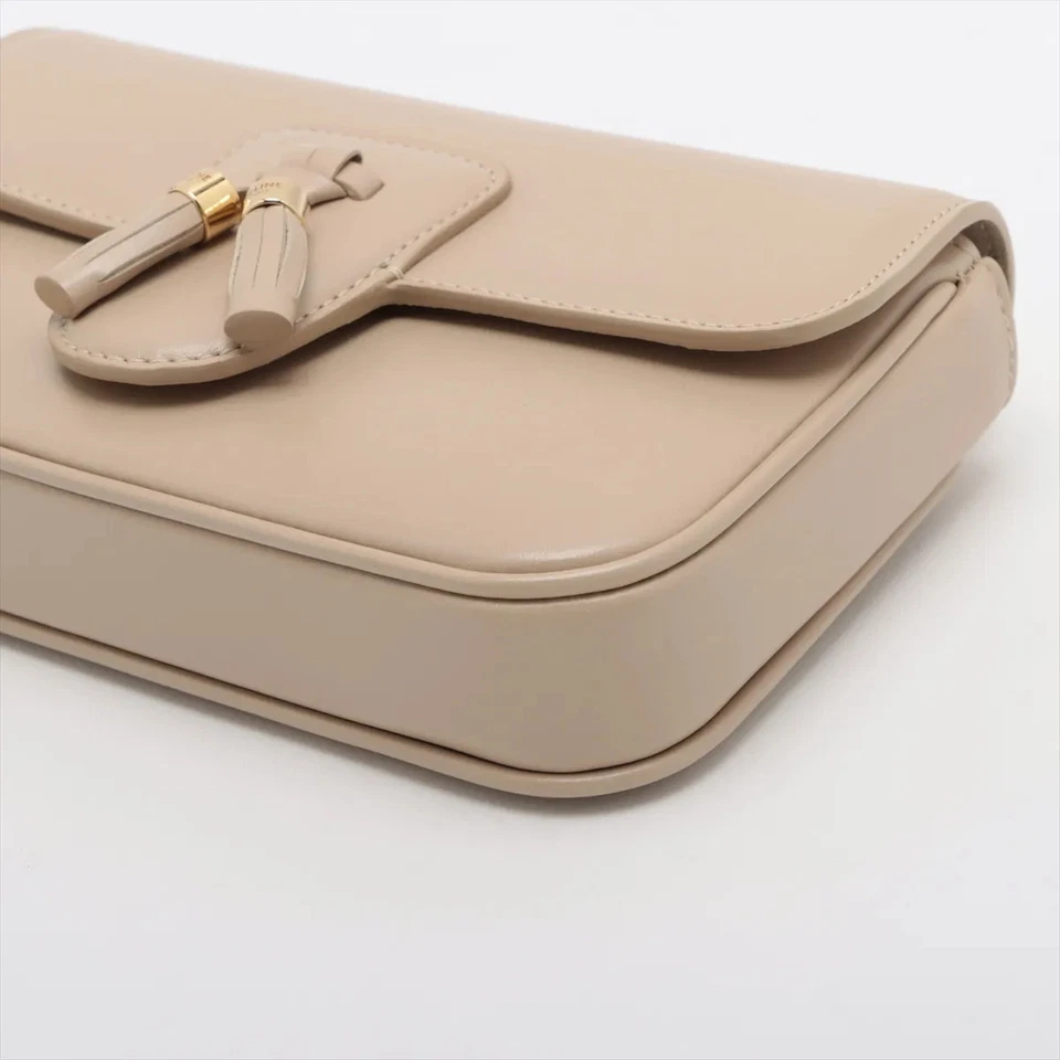 Bolso Cintura Celine Borlas Cuero Beige Foto 3 de 4