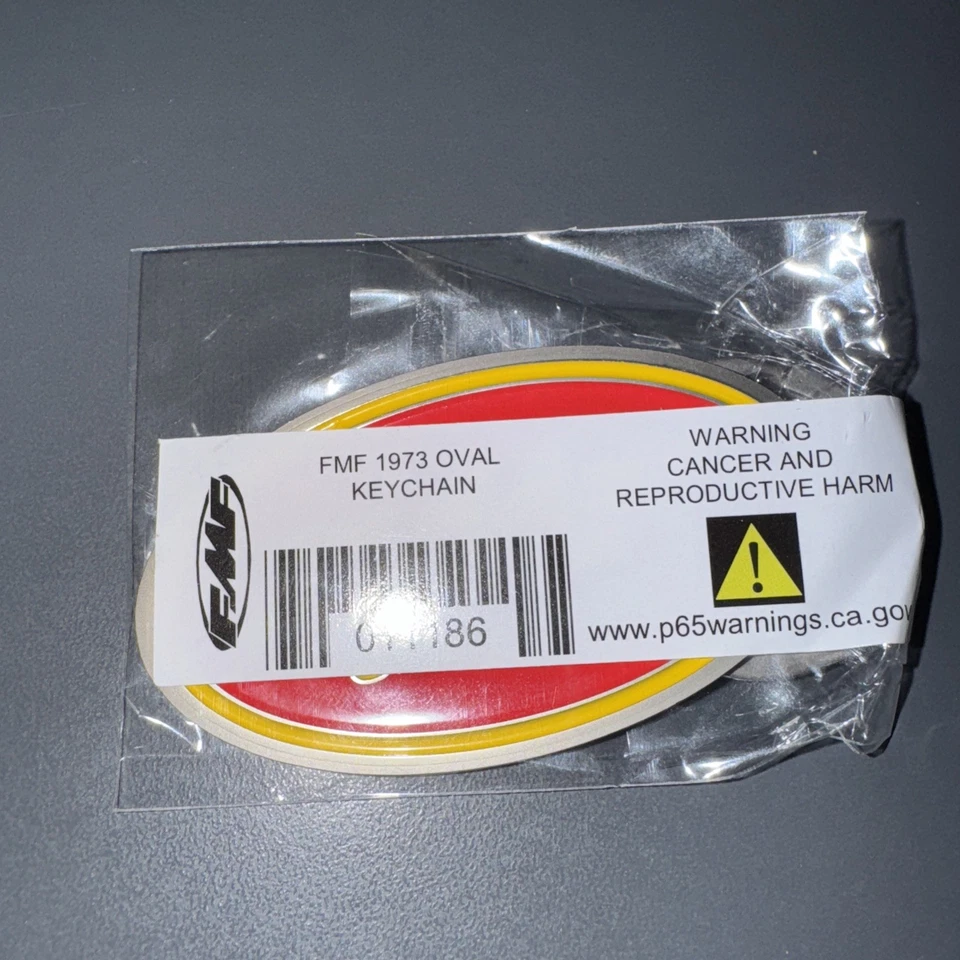 FMF Llavero Ovalado Motocross Mx Bmx ¡Nuevo! ¡Envío gratis! Foto 3 de 3