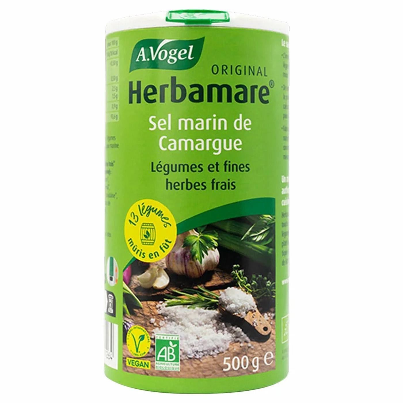 A.Vogel Herbamare Herb Sea Salt Original Plants and Fresh Vegetables - 500g