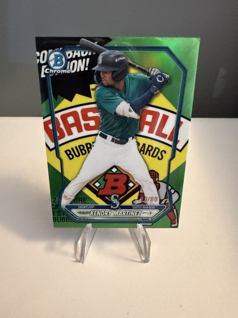 2026 Bowman Chrome Kendry Martinez Pack Fractor /89