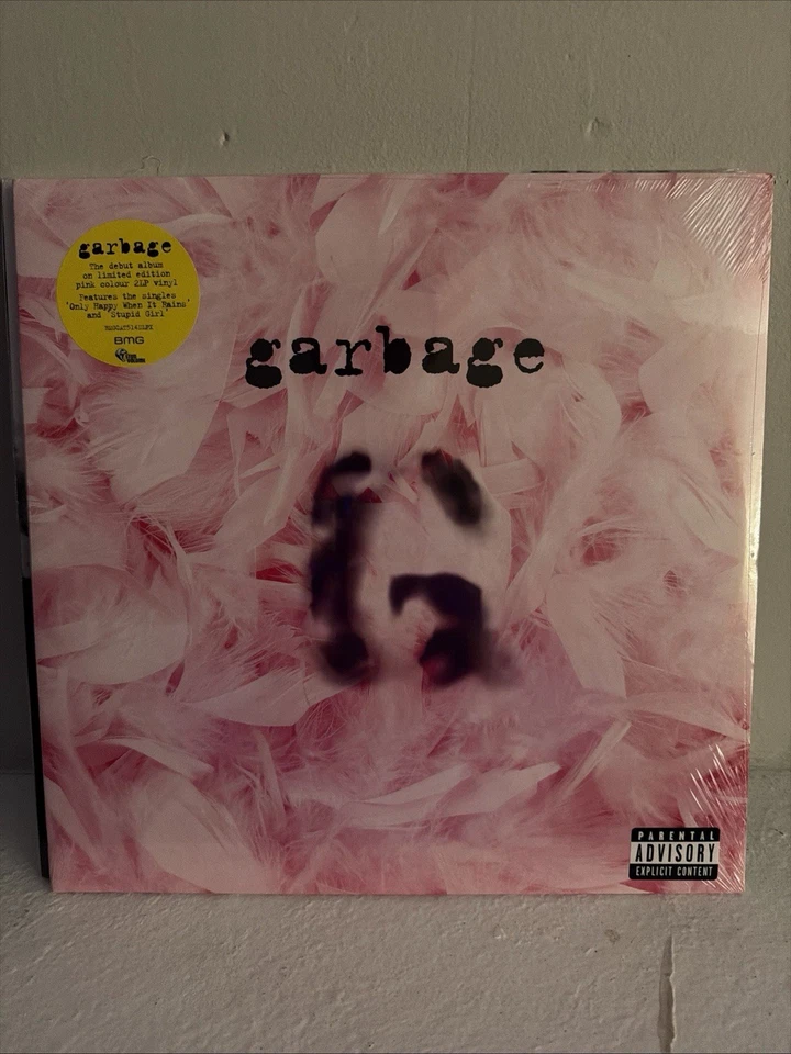 Garbage - Self Titled Debut 20th Pink Colored 2LP Vinyl National Album Day BMG - Image 4 of 4
