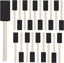 20 Pcs Foam Paint Brushes, 1'' Sponge Paint Brush, Foam Brushes for Painting,