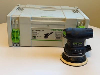 Festool ETS 125 EQ- PLUS Orbital Sander with New Dust Bag
