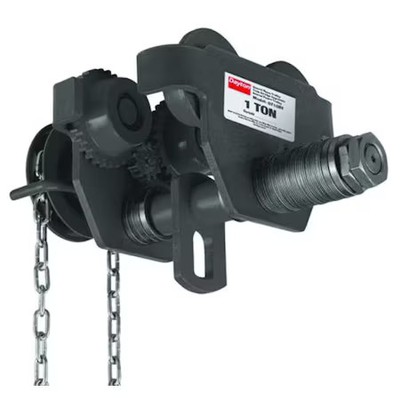 Dayton Oz1gbt Geared Trolley, 2000 Lb.