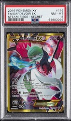 Gardevoir EX 116/114 XY Steam Siege Secret Rare Full Art Holo
