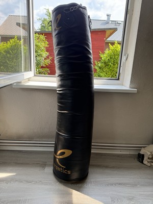 ENERGETICS BOXSACK (120cm) mit BOXHANDSCHUHE. Perfekt als Box-Grundausstattung.