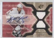 2006-07 SPx Rookie Auto Jersey 838/1299 Keith Yandle #194 Auto 0s7