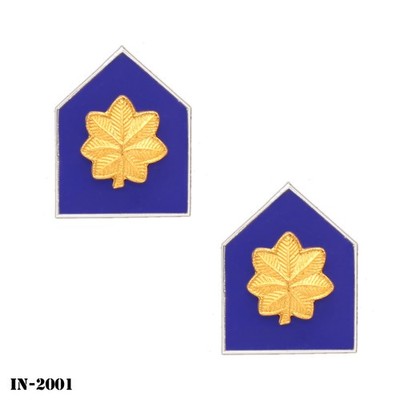 Air Force ROTC Angel Flight Cadet Major Pins Women's Aux Arnold Air Society NEW