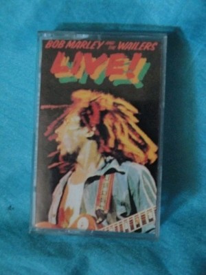 Bob Marley & The Wailers Live! Cassette Tape Club Reissue Tuff Gong Tested Exc