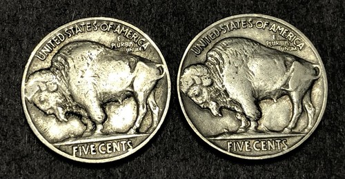 1928-P y 1929-P Buffalo Nickel bonito en muy buen estado - Imagen 2 de 2
