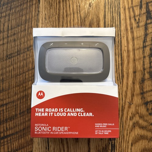 Motorola Mobile Sonic Rider Hands-Free Calls & Music Bluetooth Wireless - NIB